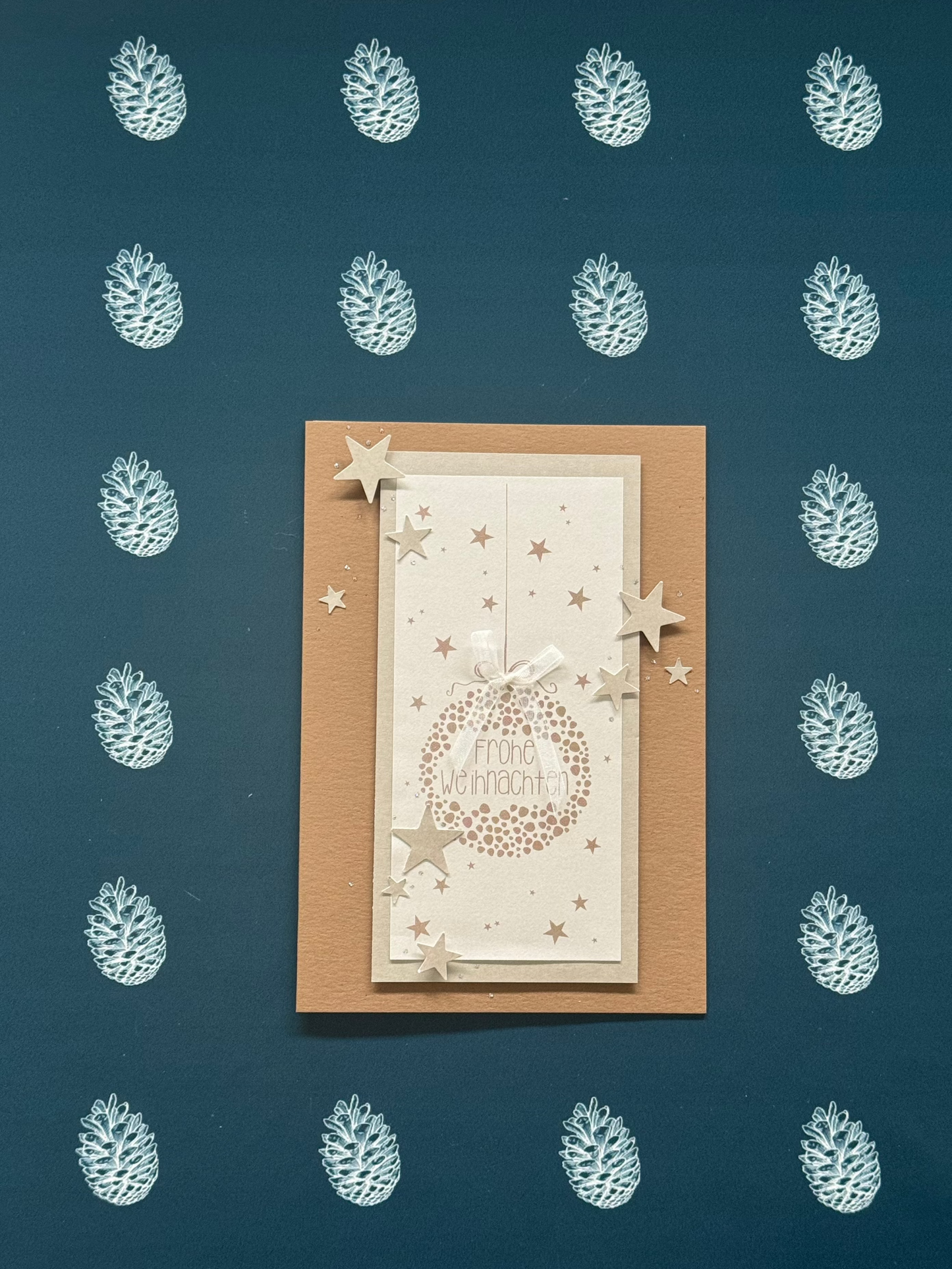 Kreativkarte «Weihnachtskugel» E6