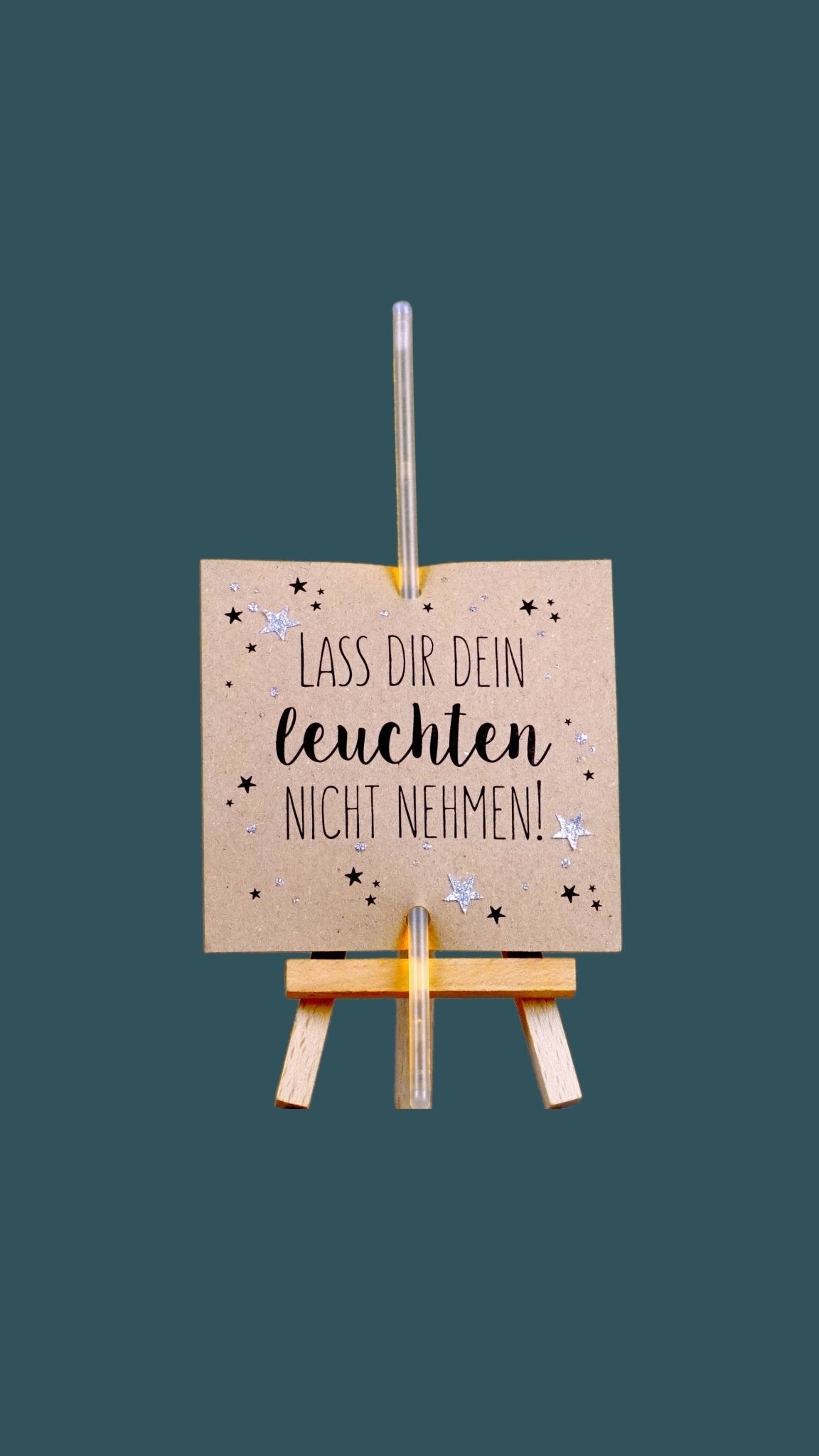 Knicklicht „Lass dir dein Leuchten nicht nehmen“ - Weihnachtsfabrik