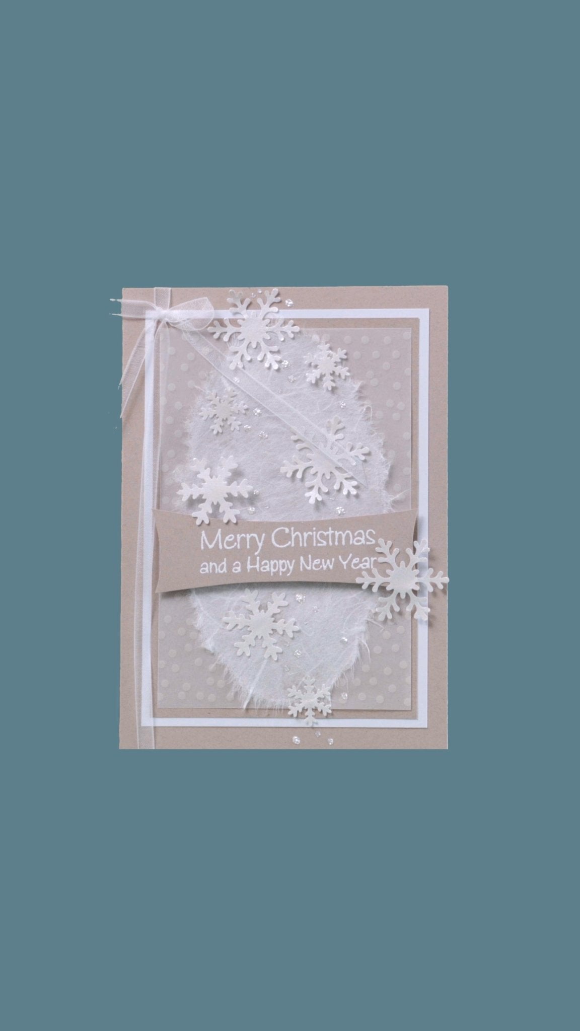 Kreativkarte «Let it snow!» C6 - Weihnachtsfabrik