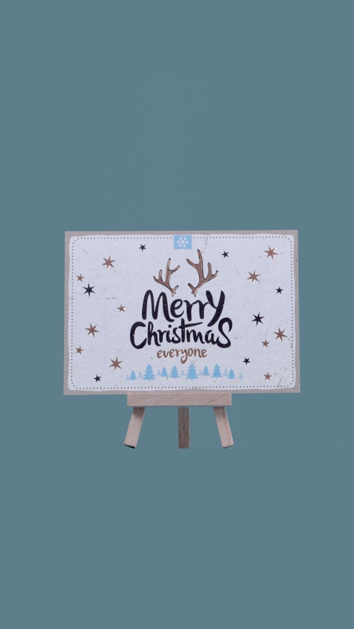 Postkarte «Merry Christmas» A6 / C6 - Weihnachtsfabrik