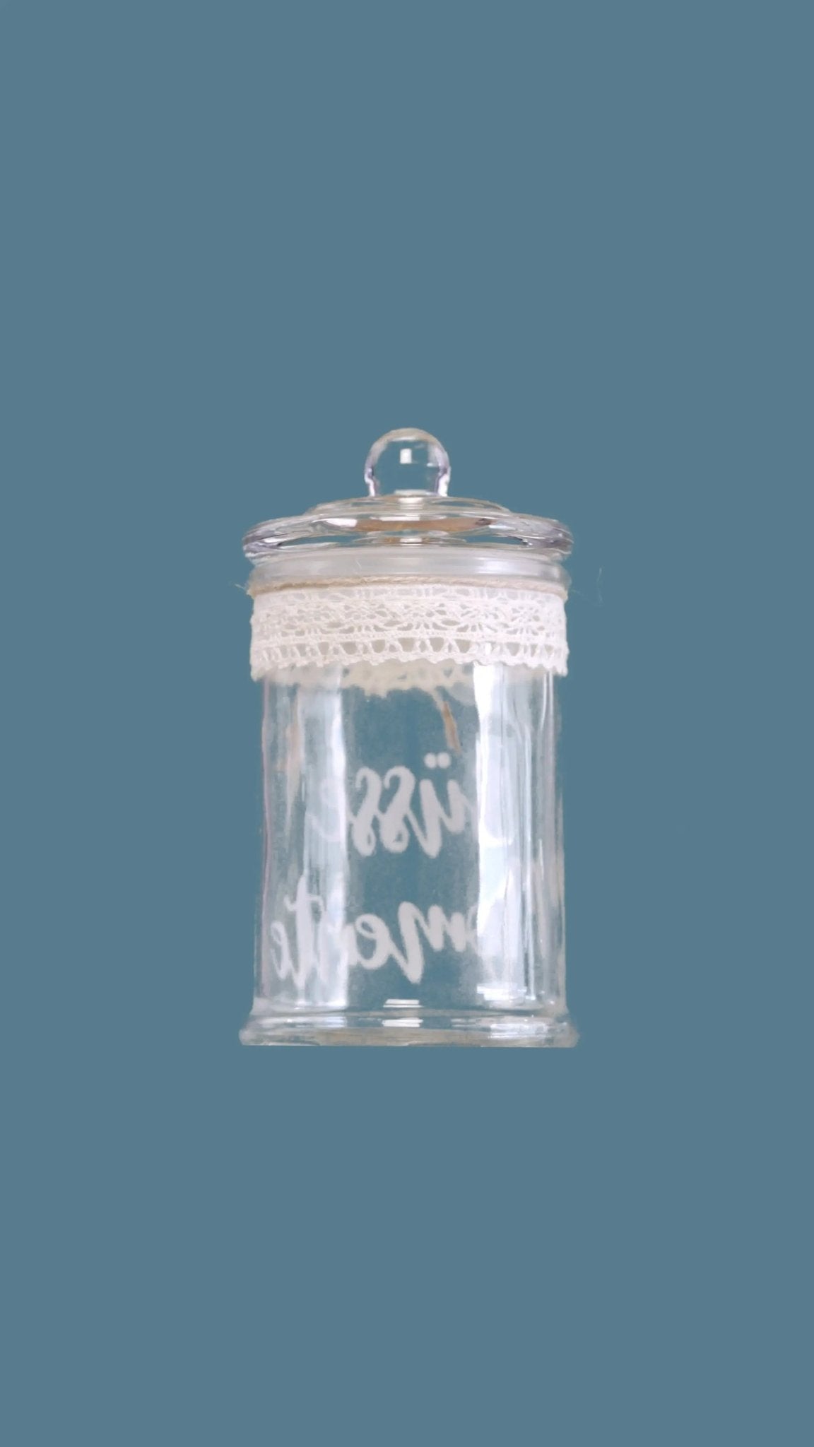 Vorratsglas gross "Süsse Momente" - Weihnachtsfabrik