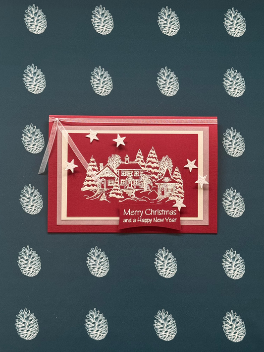 Kreativkarte «Merry Christmas» E6