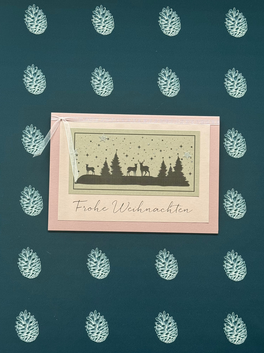 Kreativkarte «Sweet Christmas» E6