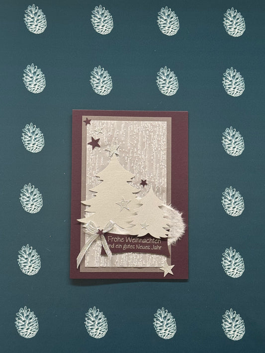 Kreativkarte «Oh Tannenbaum» E6