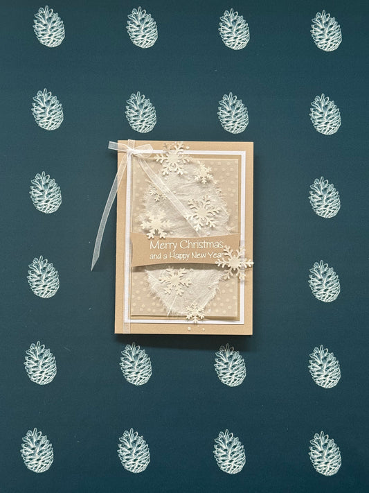Kreativkarte «Let it snow!» C6
