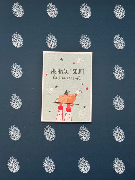 Postkarte «Weihnachtsduft» A6 / C6