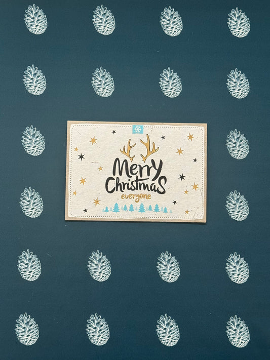 Postkarte «Merry Christmas» A6 / C6
