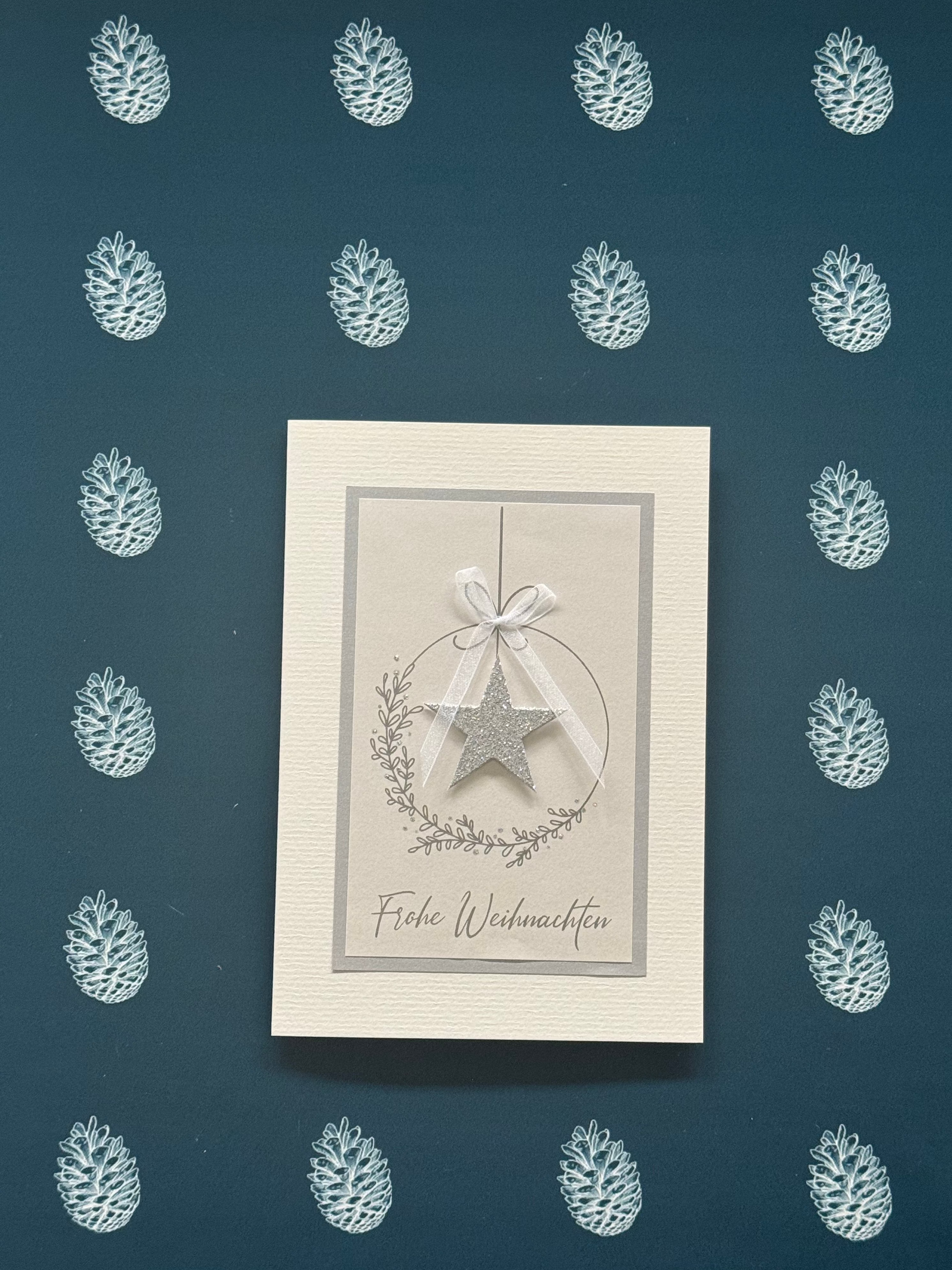 Kreativkarte «Frohe Weihnachten» E6 Weihnachtsfabrik Karte Weihnachtsfabrik