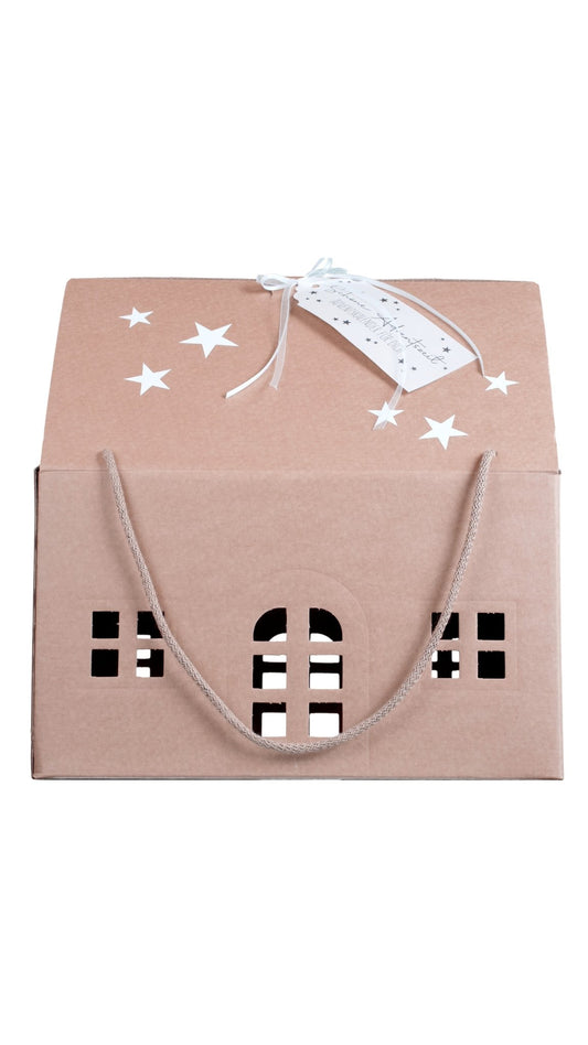 Adventskalender Geschenkbox dekoriert - Weihnachtsfabrik