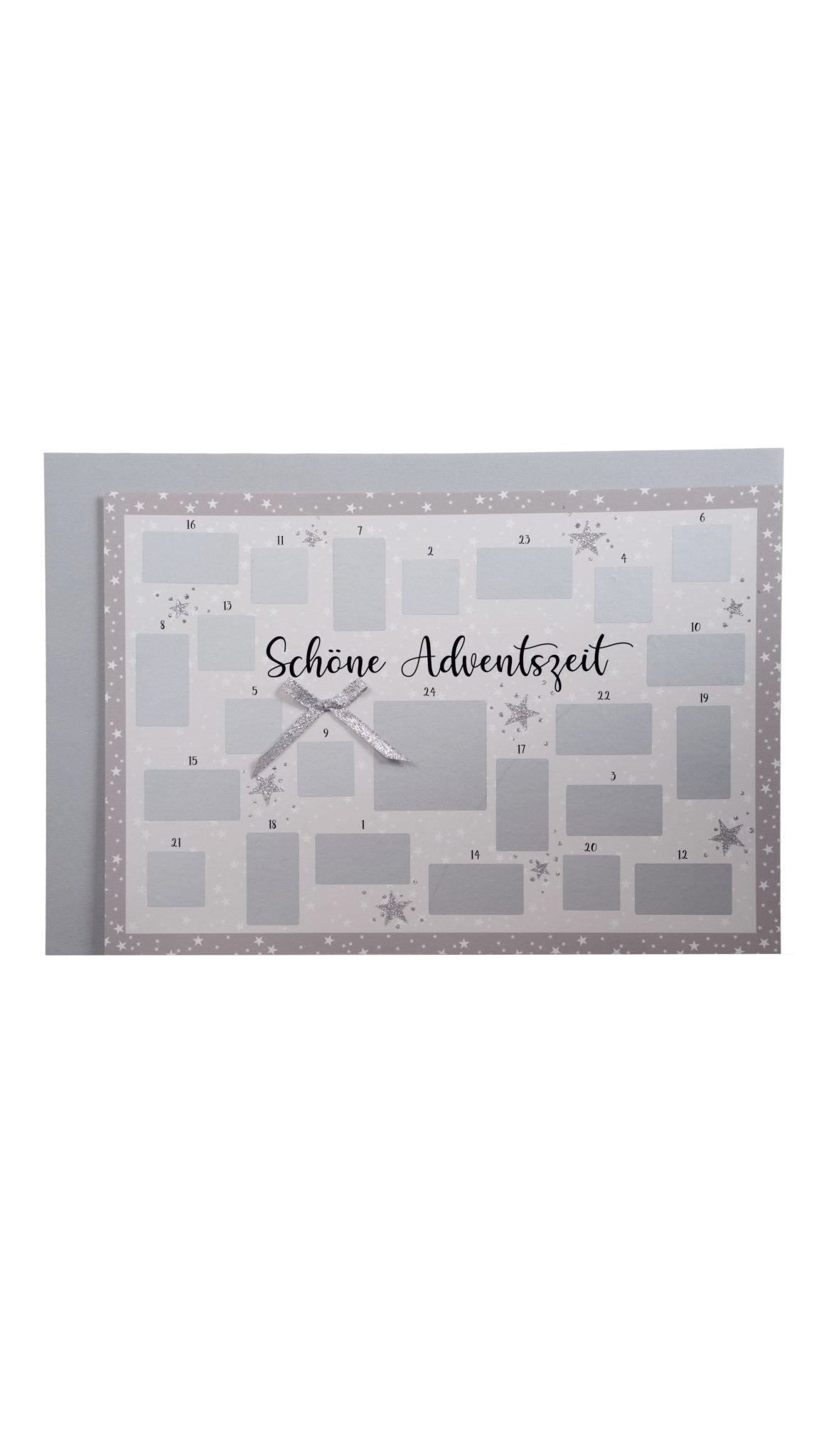 Adventskalender zum rubbeln - Weihnachtsfabrik