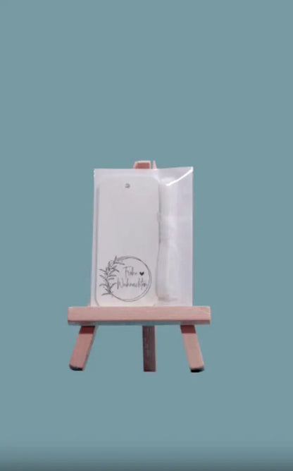 Geschenkanhänger weiss «Frohe Weihnachten» - Weihnachtsfabrik