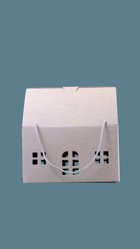 Geschenkkarton "Häusschen" - Weihnachtsfabrik