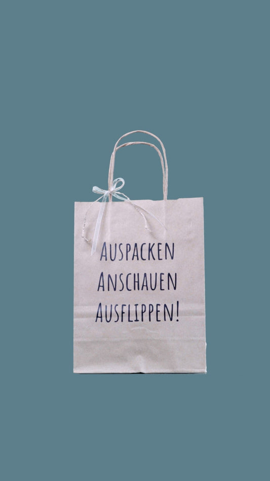 Geschenktüte «Ausflippen» - Weihnachtsfabrik