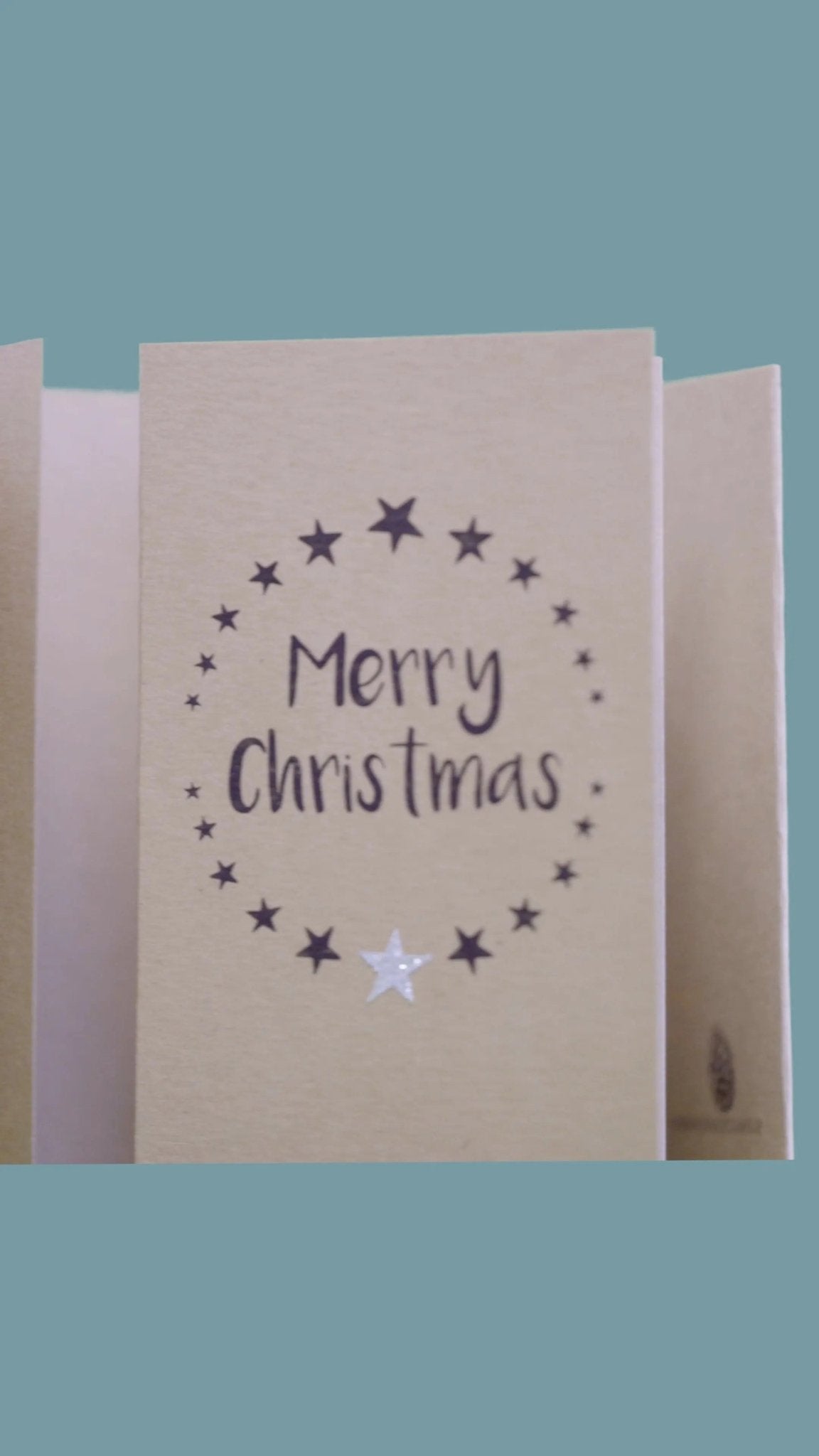 Kartenset A7 / C7 "Für dich" - Weihnachtsfabrik