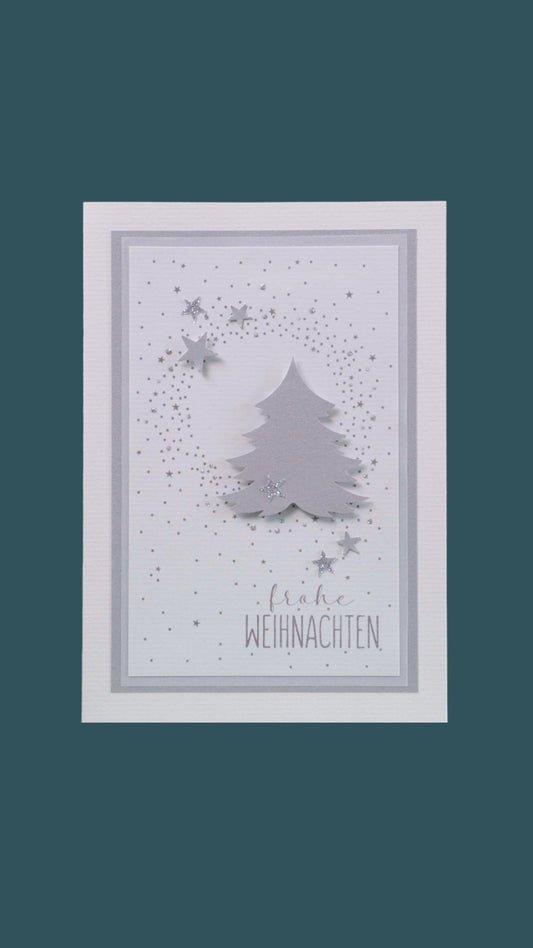 Kreativkarte «Weihnachtszauber» E6 - Weihnachtsfabrik