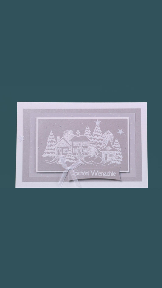 Kreativkarte «Winterzeit» E6 - Weihnachtsfabrik