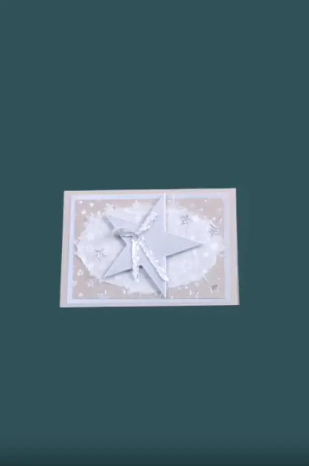 Kreativkartenset C7 "Stern" - Weihnachtsfabrik