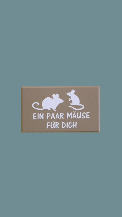 Geschenkbox "Ein paar Mäuse für dich"