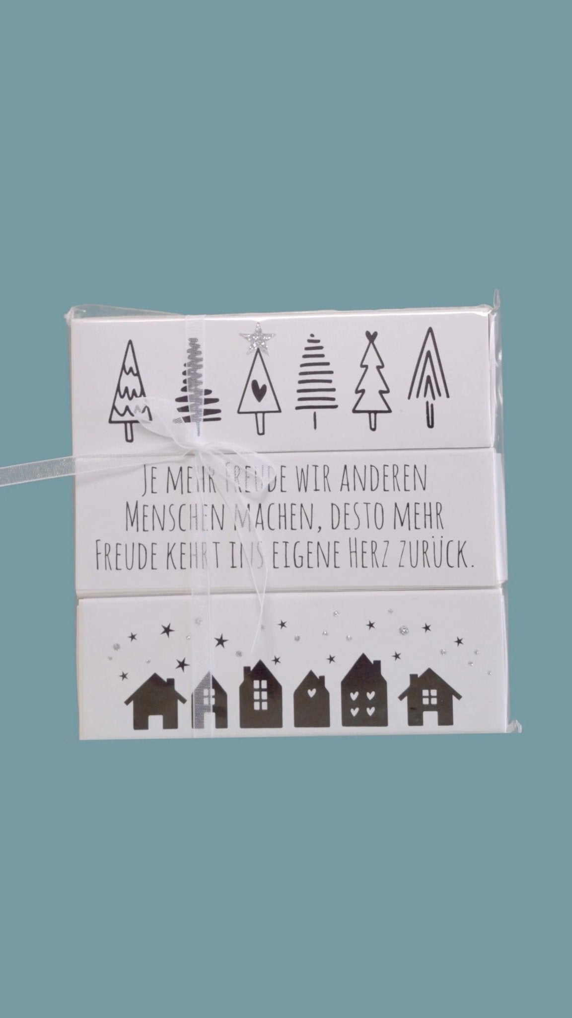 Streichhölzer "Hüsli" - Weihnachtsfabrik