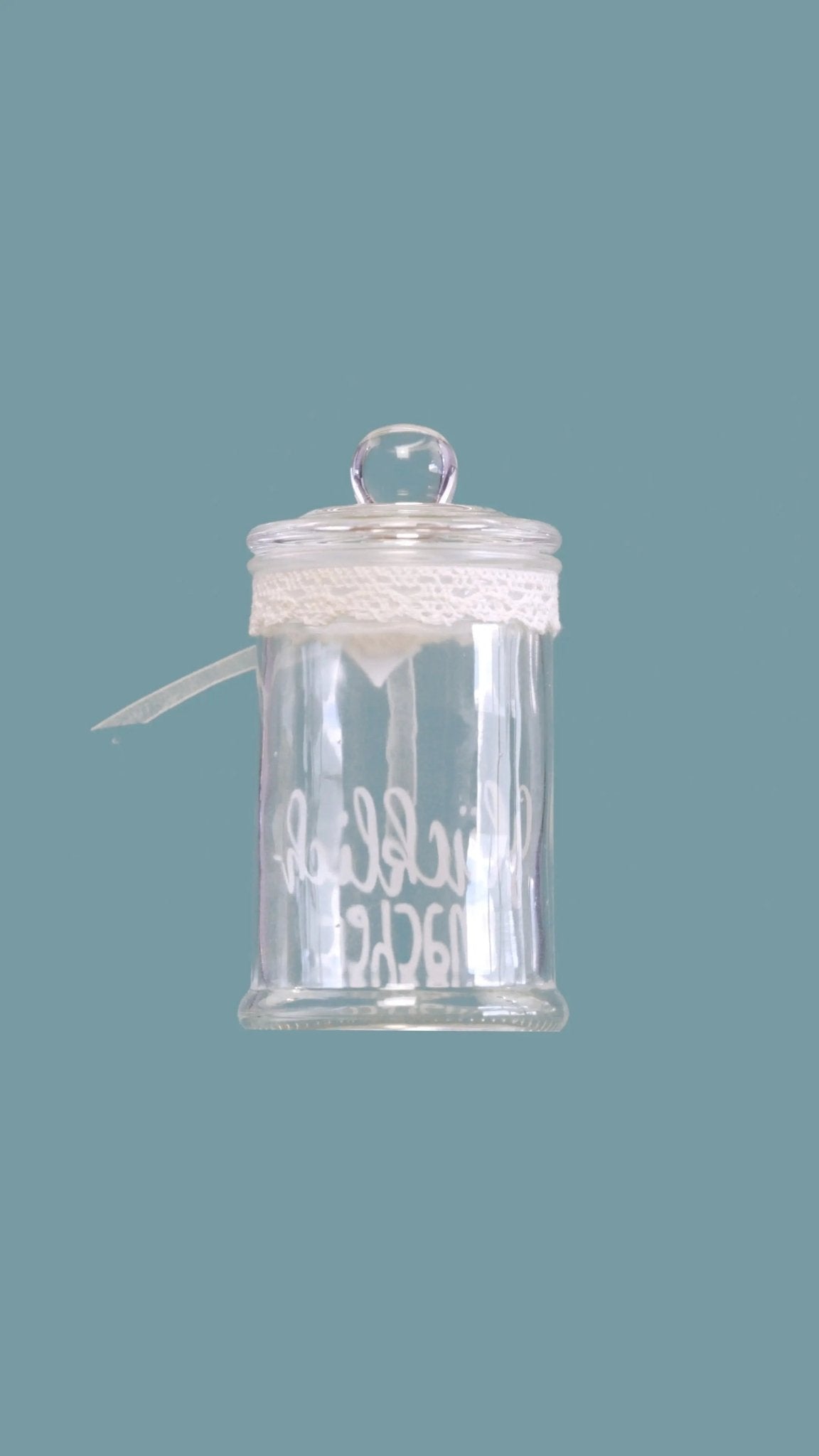 Vorratsglas klein "Glücklichmacher" - Weihnachtsfabrik