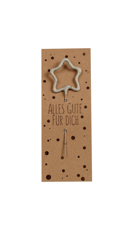 Wunderkerze Stern - Weihnachtsfabrik